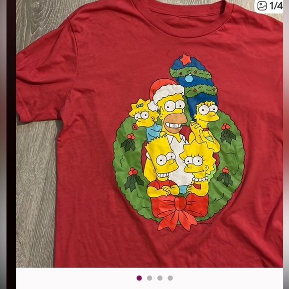 FINAL GIVEAWAY SALE! NWT The Simpsons Sweatshirt Sz XL + FREE F SHIRT - Picture 5 of 5